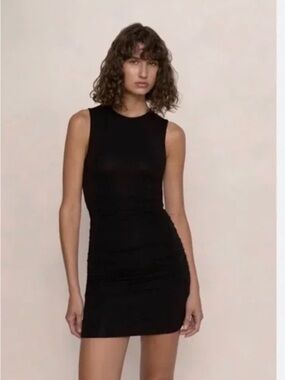 Posse Suki Mini Dress, Black, Size S
